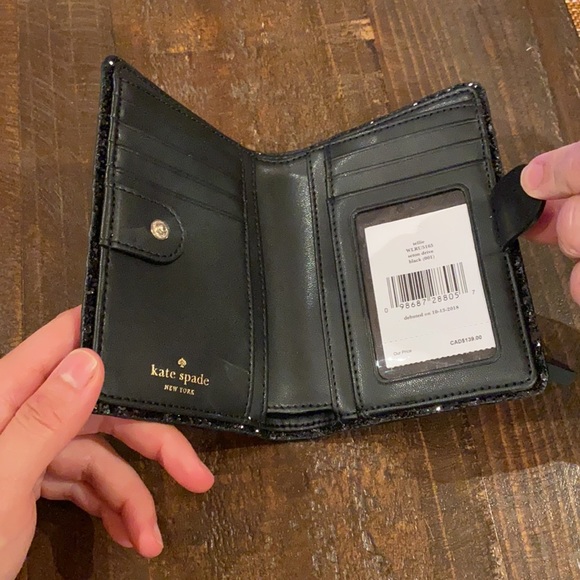 Black Kate Spade Wallet NWT - Picture 2 of 4